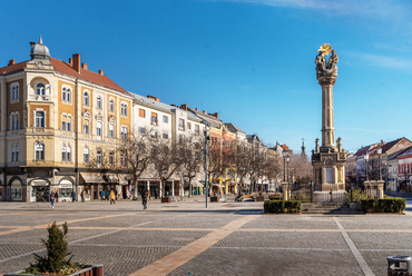 A szombathelyi Fő tér és környéke ma. Fotó: Gulyás Attila

